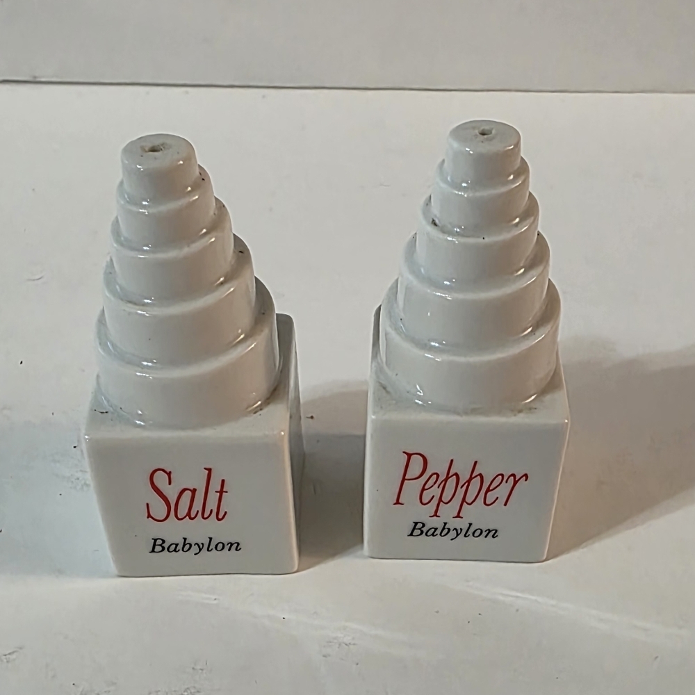 Arzberg Monument Salt Peper Shaker Matteo Thun Germany